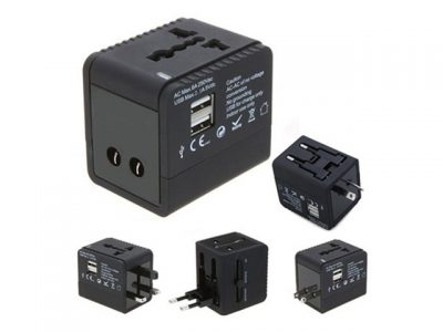 Universal travel charging socket