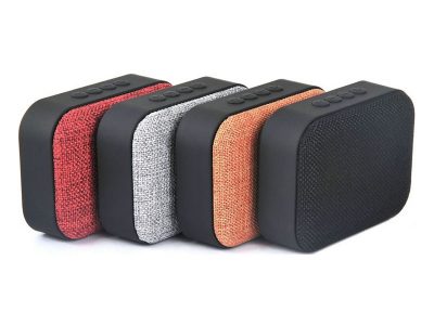 Fabric portable Bluetooth speaker