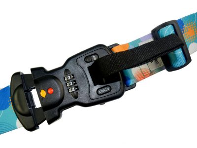 Encryptable luggage strap