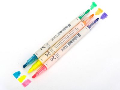 Creative double-head fluorescent pen set