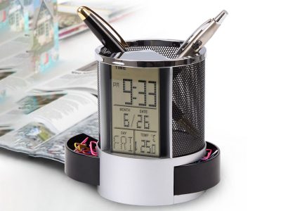 Creative multi-function pen holder