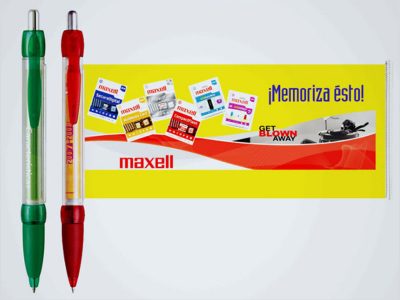 Advertising brush pen