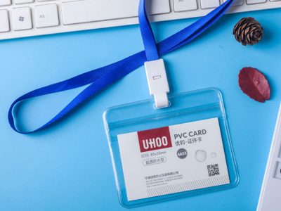 PVC card holder set with lanyard