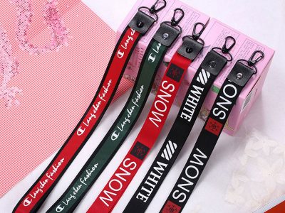 card holder with lanyard